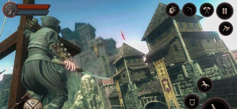 Ninja Samurai Assassin Hunter: Creed Hero Fighter gameplay screenshot 2