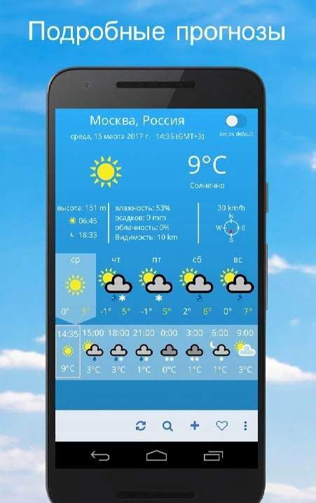 Weather 2 weeks screenshot 1