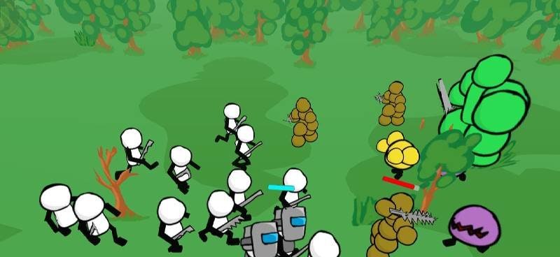 Stickman Gun Battle Simulator screenshot 1