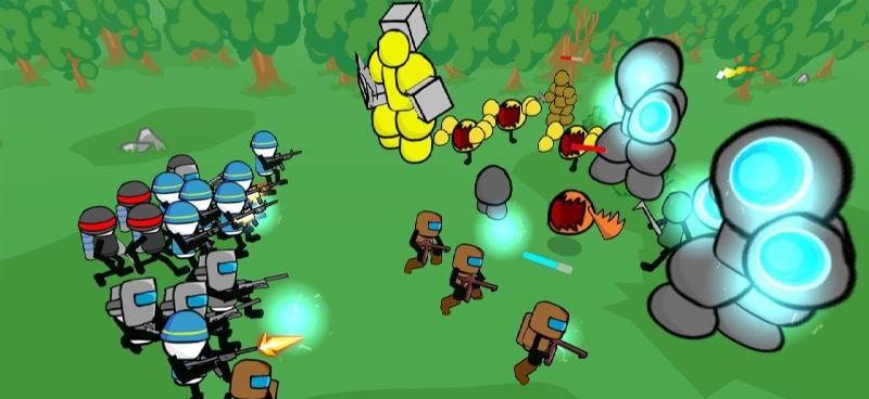 Stickman Gun Battle Simulator screenshot 4