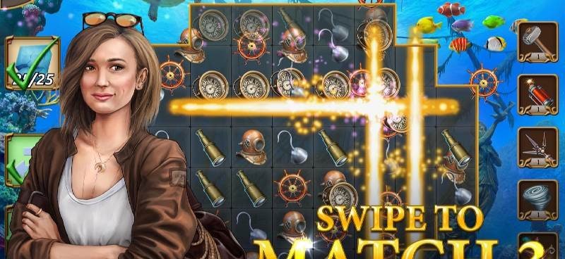Treasure Match 3 screenshot 1