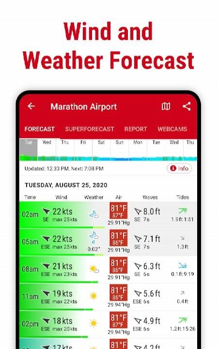 Windfinder Pro - weather & wind forecast screenshot 3