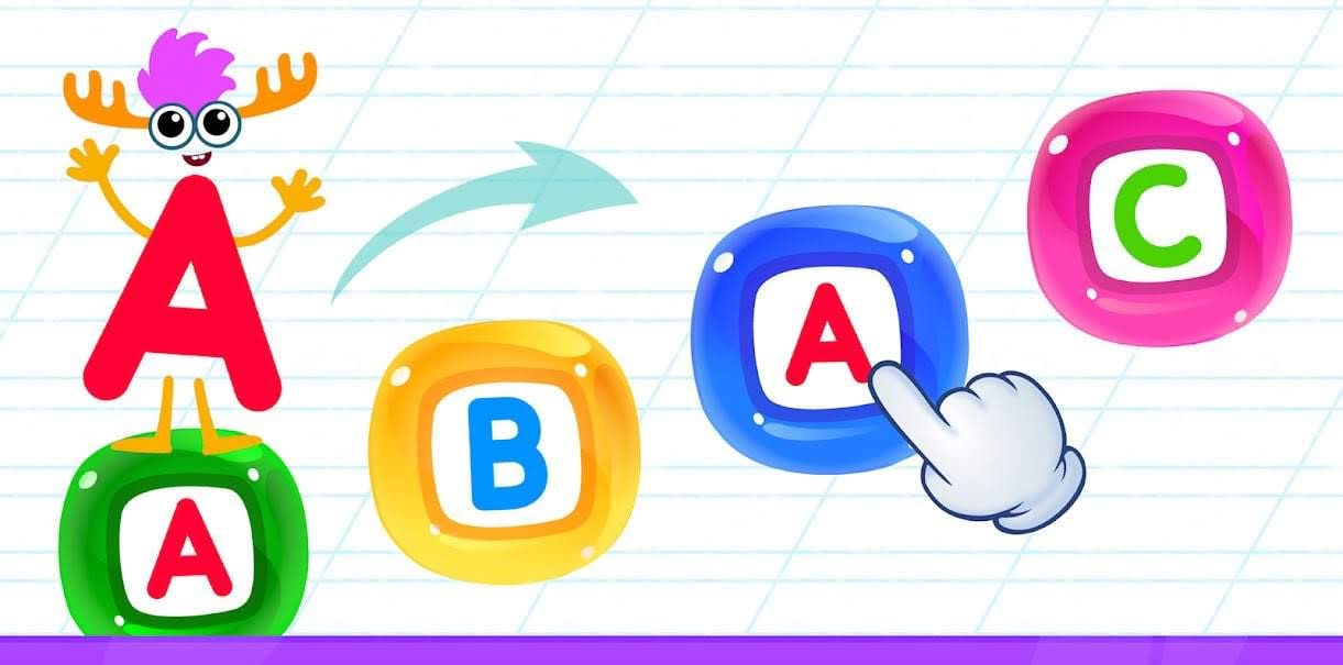 Bini Super ABC learning activity view