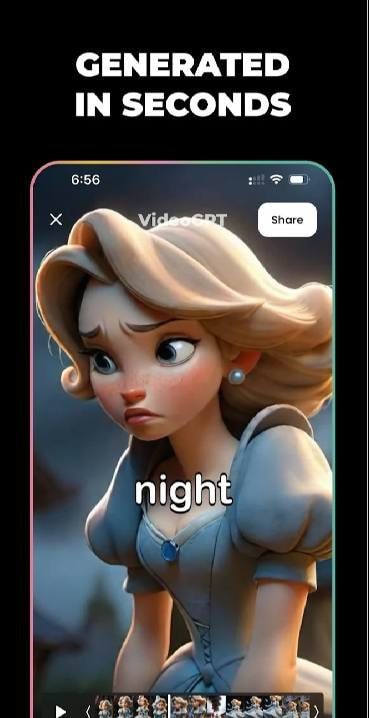 VideoGPT - AI Video Generator creation screen