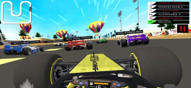 Formula Car Racing Simulator Mobile No. 1 Race Game screenshot 1