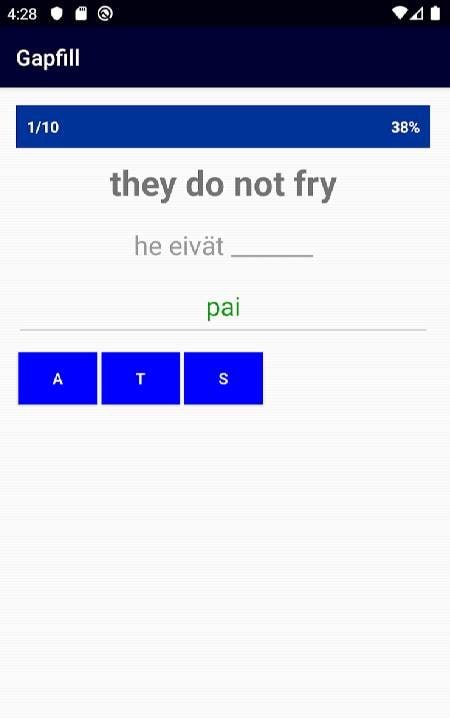 Finnish Verb Blitz Pro screenshot 4