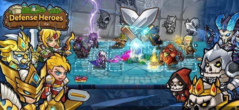 Defense Heroes gameplay screenshot 1