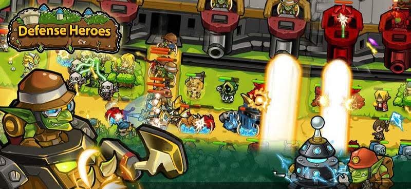 Defense Heroes gameplay screenshot 2
