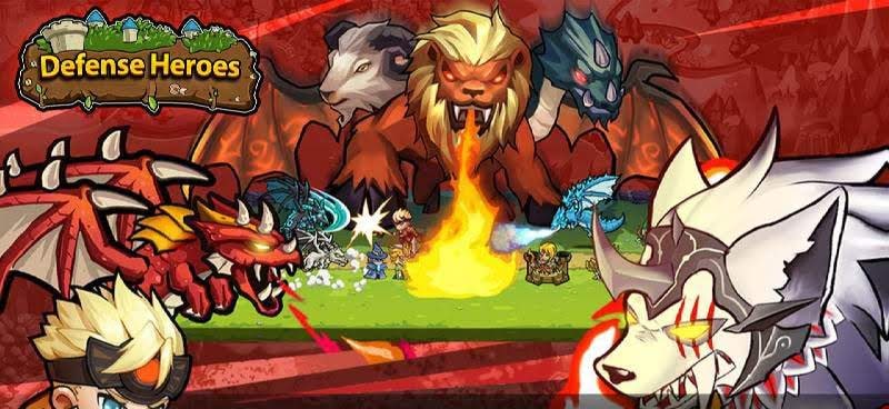 Defense Heroes gameplay screenshot 4