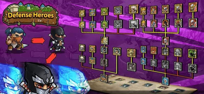 Defense Heroes gameplay screenshot 3