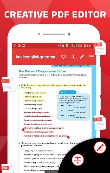 PDF Reader for Android 2021 screenshot 4