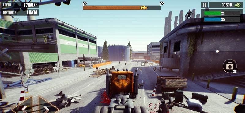 Roadkill 3D: Zombie Crush FPS screenshot 2