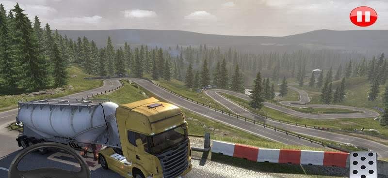 Euro Truck Simulator Offroad Cargo Transport screenshot 2