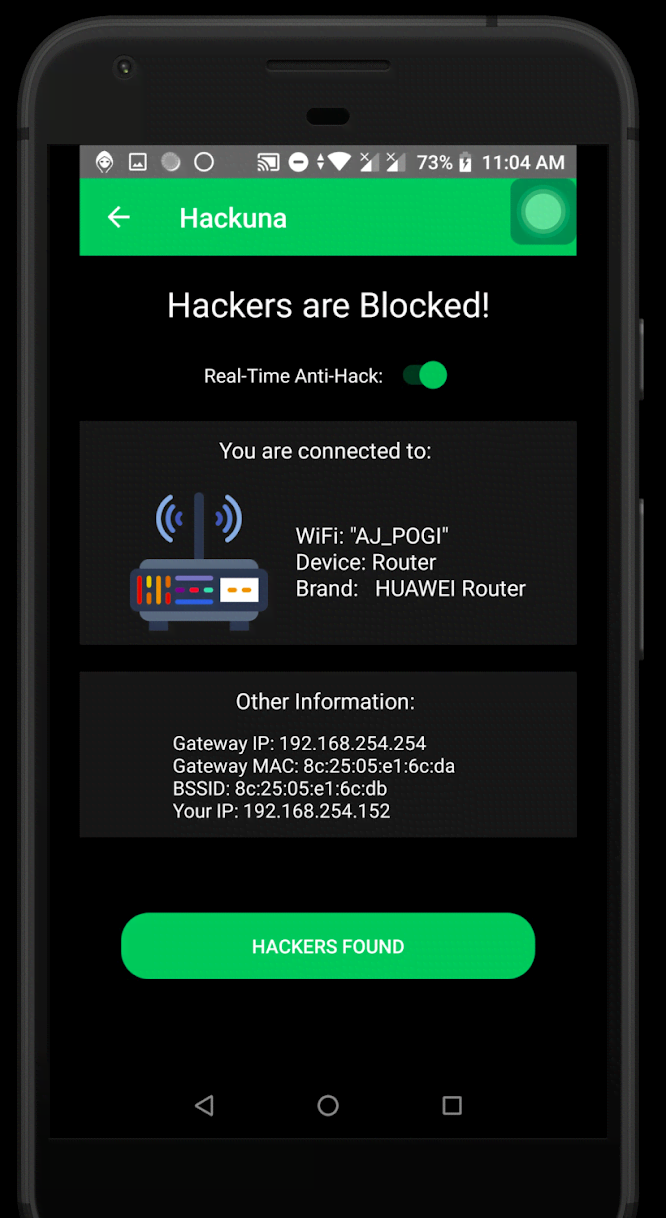 Hackuna - (Anti-Hack) screenshot 2