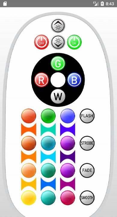 LED RGB Light Strip IR Remote screenshot 2