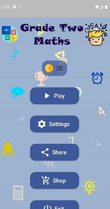 Grade 2 Math Quiz screenshot 1