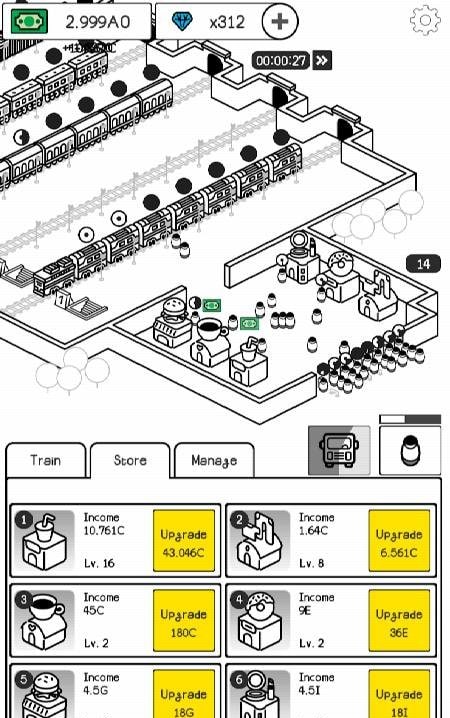 Train Tycoon gameplay screenshot 2