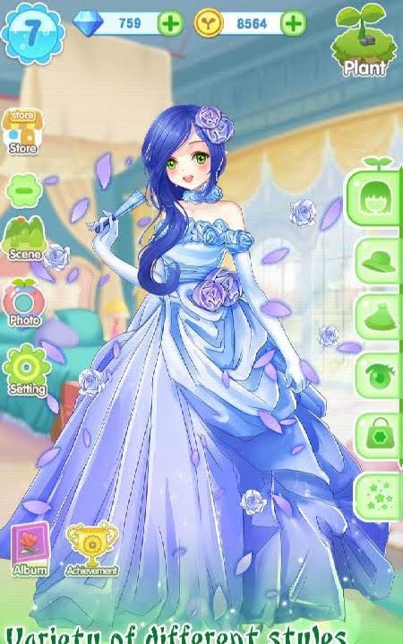 First look at Garden Dressup Flower Princess