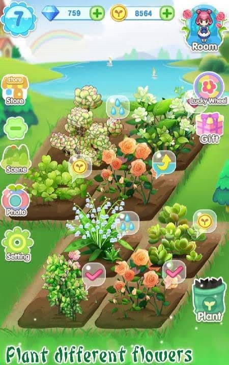 Second look at Garden Dressup Flower Princess