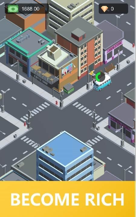Bus Tycoon Simulator Idle Game gameplay screenshot 1
