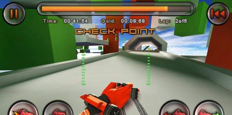 Jet Car Stunts screenshot 4