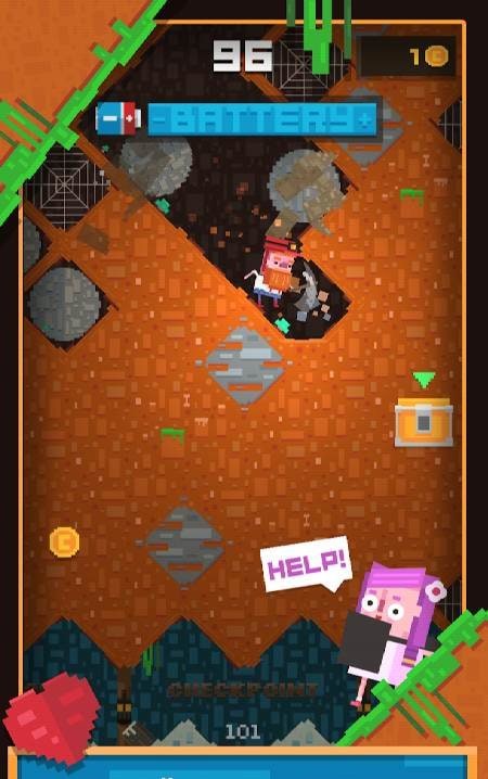 Diggerman - Arcade Gold Mining Simulator screenshot 1