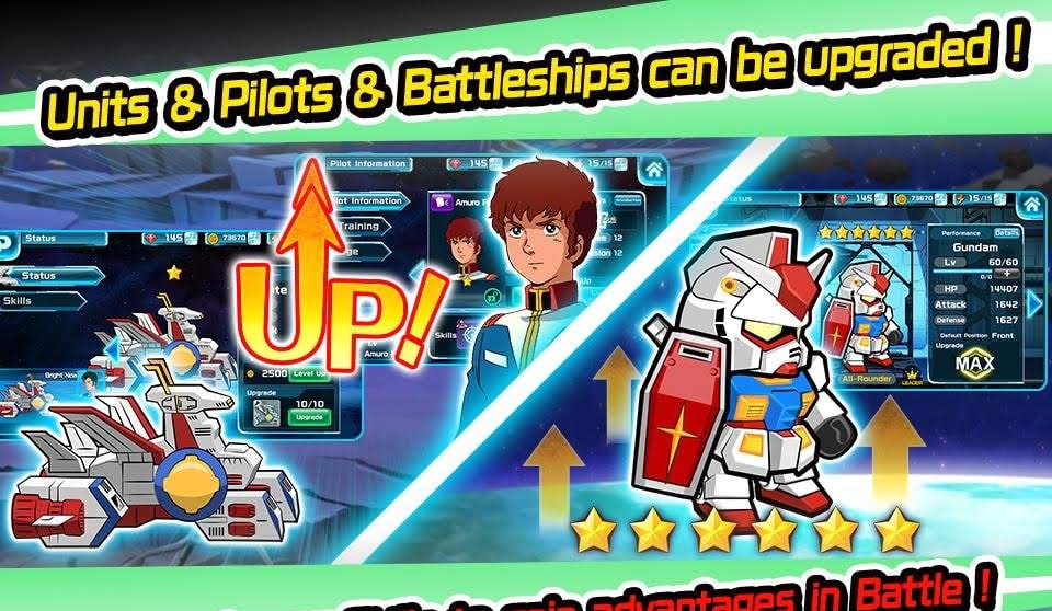 LINE: GUNDAM WARS screenshot 3