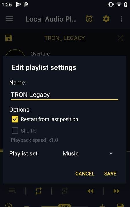 LAP - Local Audio Music Player screenshot 4