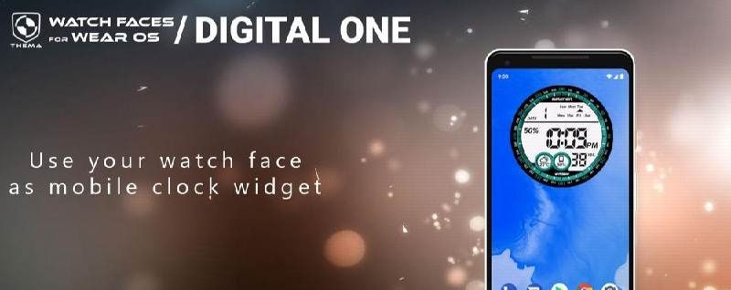 Digital One Watch Face screenshot 4