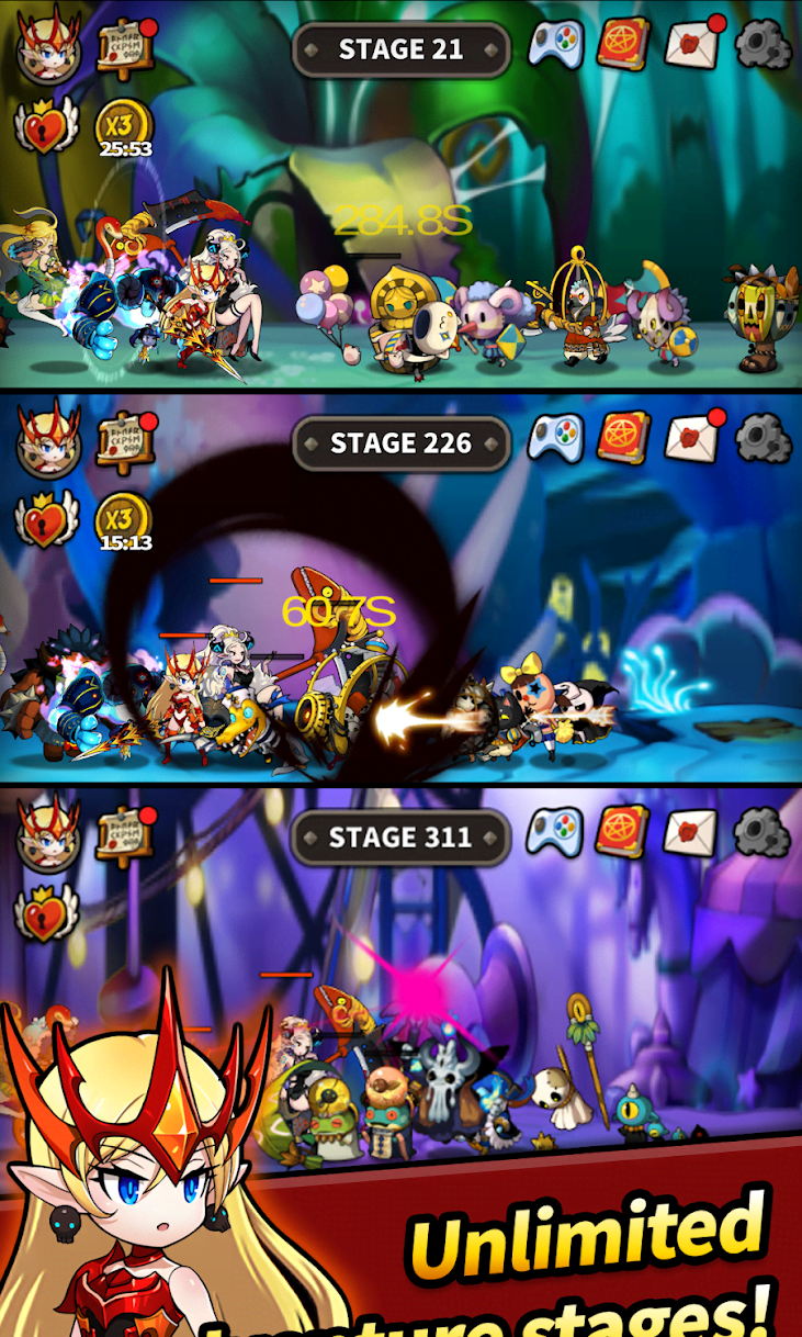 Infinite Dungeon Breach: Pet Raising Idle RPG screenshot 2