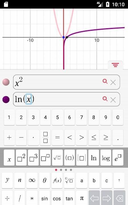Symbolab Graphing Calculator screenshot 1