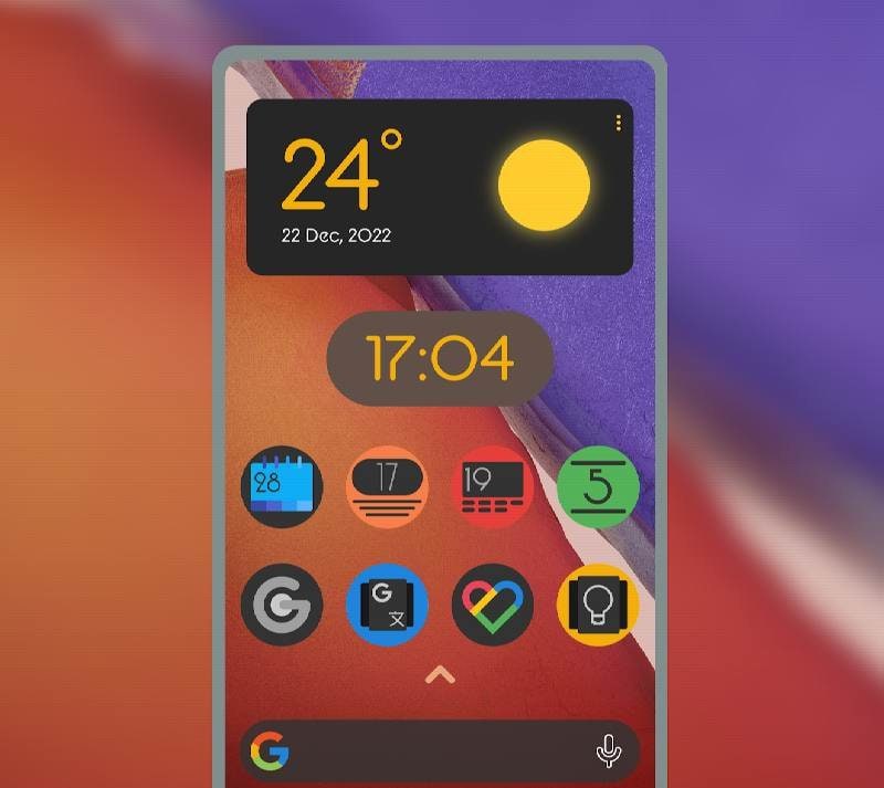 Lumos Dark - Rounded Icon Pack screenshot 3