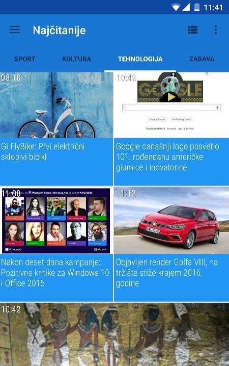 Novine BiH screenshot 2