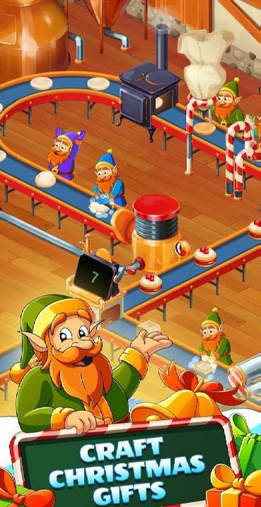 Santa Idle Factory screenshot 2