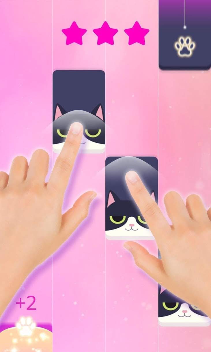 Magic Cat Piano Tiles screenshot 1