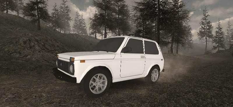 Forest Roads. Niva screenshot 1