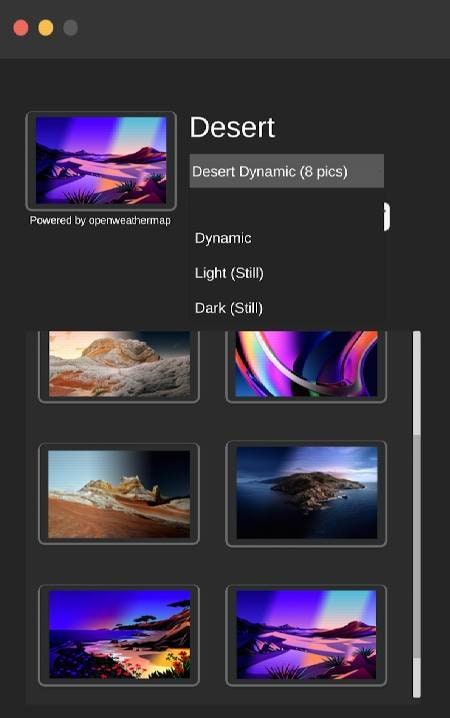 MacOS Big Sur - Dynamic Live Wallpaper screenshot 2