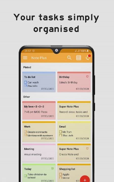 Super Notes Plus - Notepad screenshot 1