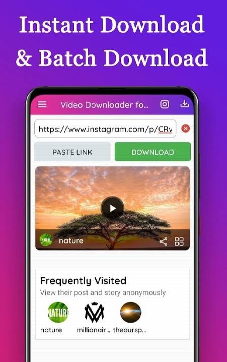 Pro Video Downloader for Instagram screenshot 2