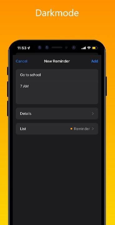 iReminder - i OS 15 Reminder Screenshot 3