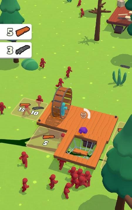 Z-Raft gameplay screenshot 1