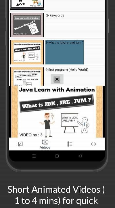 Learn Java Programming (Compiler Included) screenshot 2