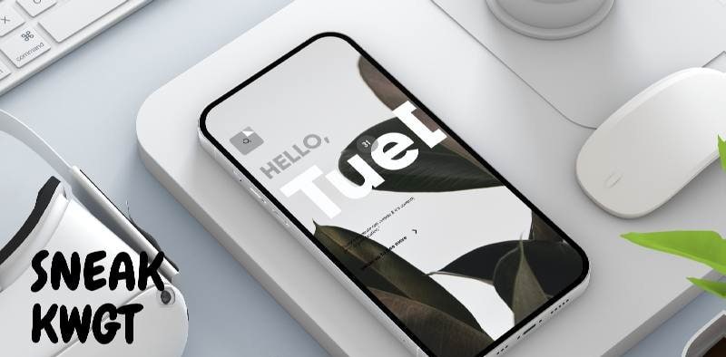 Sneak KWGT screenshot 4