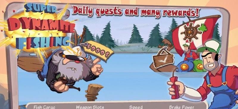 Awesome Dynamite Fishing screenshot 4