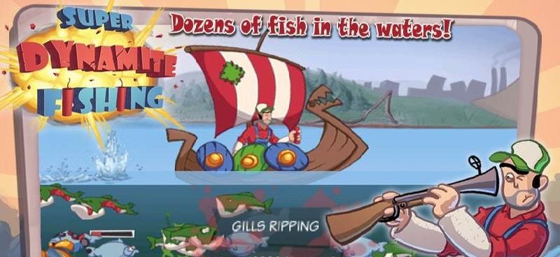 Awesome Dynamite Fishing screenshot 3