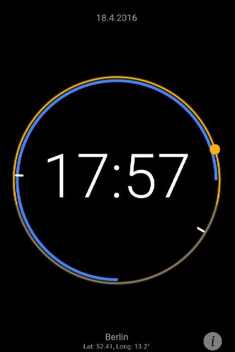 Sun Clock Pro screenshot 2