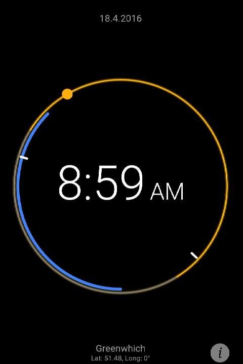 Sun Clock Pro screenshot 1