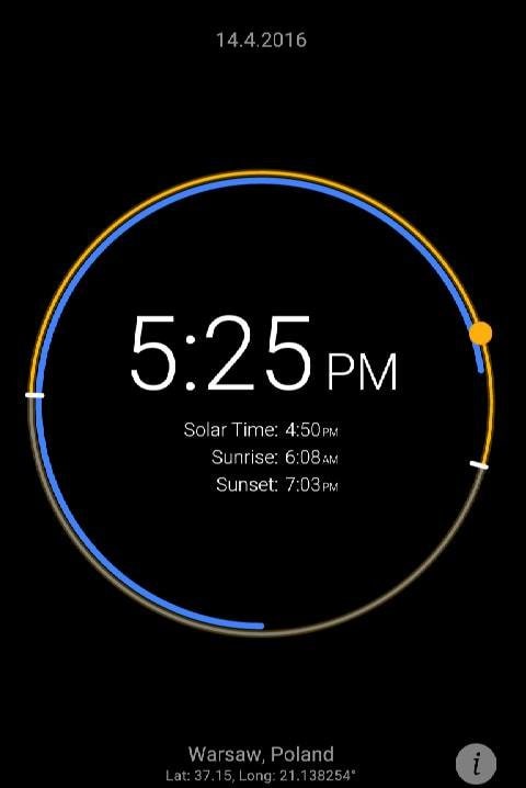 Sun Clock Pro screenshot 3