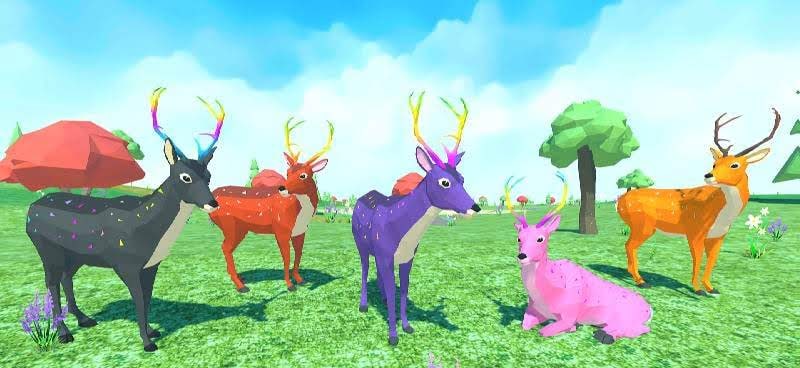 Deer Simulator: Animal Family 3D Screenshot 1