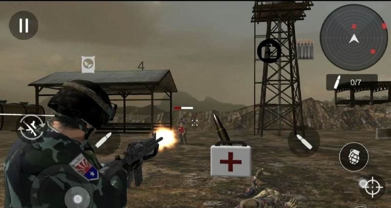 Shoot&Support gameplay screenshot 2